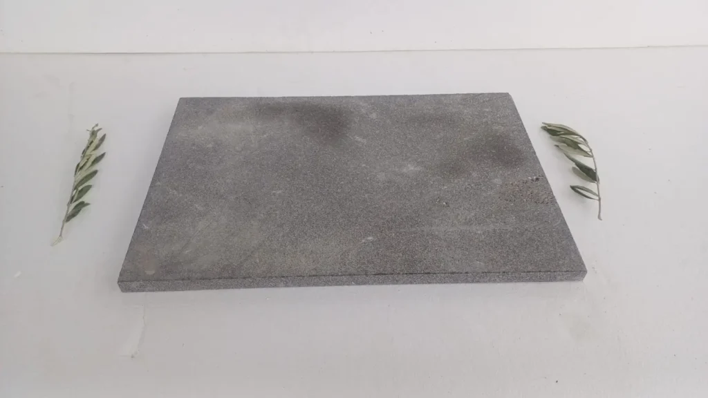 Our black basalt in natural surface