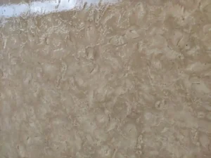 24x24 inch large format antique finish Ocean Reef shellstone pavers in a grid pattern.