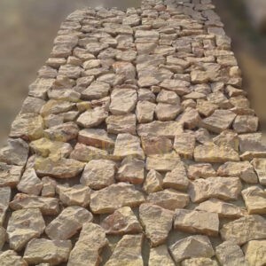 Limestone Cobbles. Limestone block paving in random sizes and thicknesses. They also have random shapes. Cut from limestone to create an outstanding patio design. Citadel Stone Ltd cut these block paving to paving stone dealers near me in Arizona and supply them across the United States.