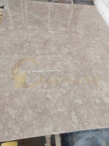 Ocean reef limestone tiles. Shellstone slabs in a polished finish.