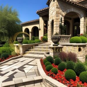 Natural stone pavers, tiles, slabs, cobblestones, curb stones,, and decorative rock from trusted landscaping suppliers across Arizona and the US. Enhance your outdoor space with beauty and functionality.