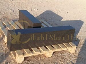Basalt curb stones