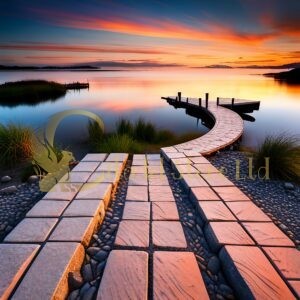 Granite cobblestones