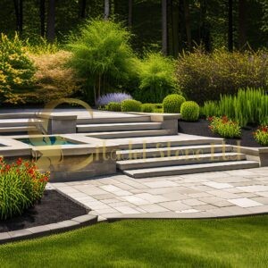 Unique natural stone pavers Bahamas.