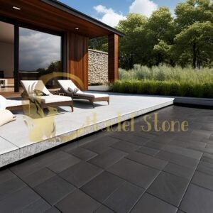 Basalt floor tiles Nassau, the Bahamas