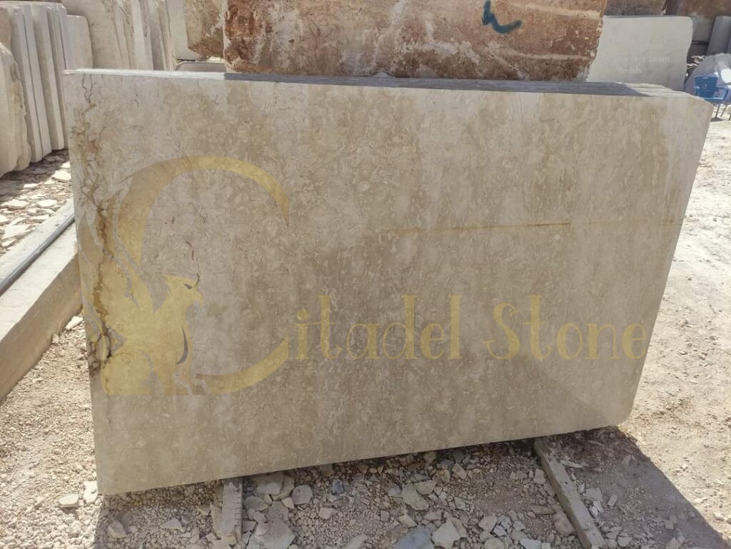 Shell stone pavers sawn finish