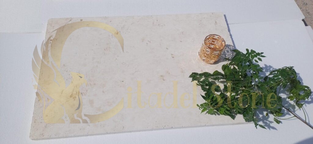 White outdoor pavers