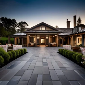 Versatile basalt tiles for interior and exterior applications