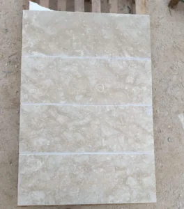 A photo showing Shellstone pavers used in a rustic patio design.