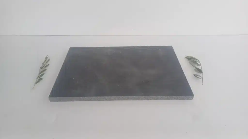 Close-up of Basalt Honed Finish Tile Surface