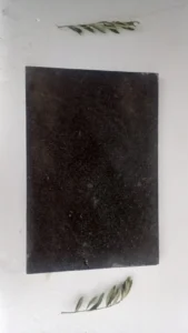 Basalt tiles supporting heavy loads in a driveway