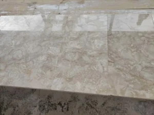 Outdoor patio featuring Caribbean Shell Stone cladding