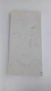 Measuring limestone tiles for installation