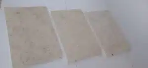 Unsealed limestone tiles