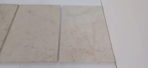 Vintage hallway with white limestone flooring