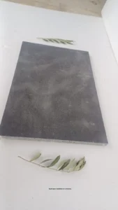 Basalt paver installation on a driveway