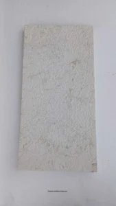 Limestone tile floor in living room