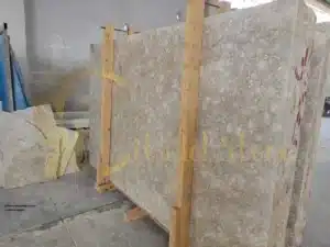 Limestone pavers in an outdoor space