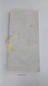 Patio seating with limestone pavers