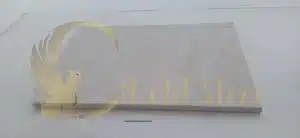 Detail of limestone paver texture