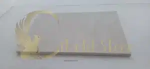 Seating area on limestone pavers