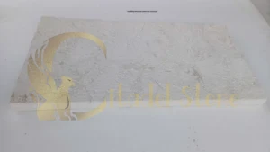 Installing limestone pavers on sand base