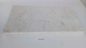 Trimming limestone tiles