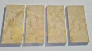 Groundwork for limestone pavers