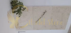 Budget limestone patio in West North Central