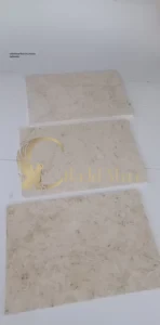 Limestone floor in a luxury bathroom