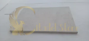 Limestone floor in an entryway