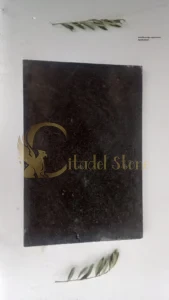 Installing edge supports for basalt pavers