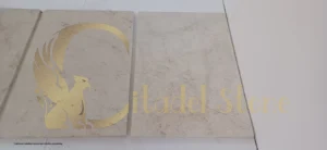 Craftsman installing natural stone kitchen countertop