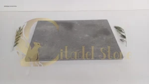 Basalt pavers on resort terrace