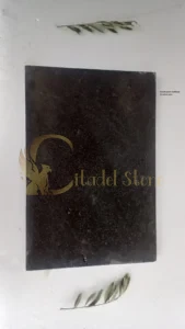 Basalt paver walkway in urban area