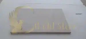 Paver walkway leading to a beach with ocean view