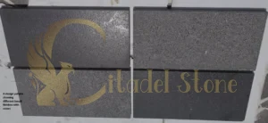 A design palette showing different basalt finishes with colors