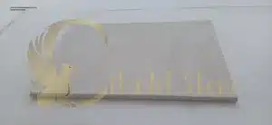 Close-up of durable stone used in a coastal environment