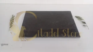 A fully transformed modern kitchen with honed basalt surfaces