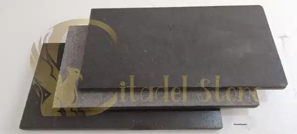 Grooved Pavers Grooved Basalt Pavers | KerfLock Wind-Uplift System