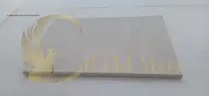 An elegant boutique with a light-colored limestone floor