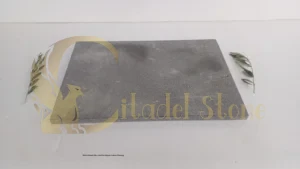 Syrian basalt tiles used for elegant indoor flooring