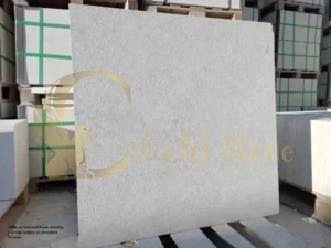 Close-up textured finish showing non-slip surface on limestone Arizona