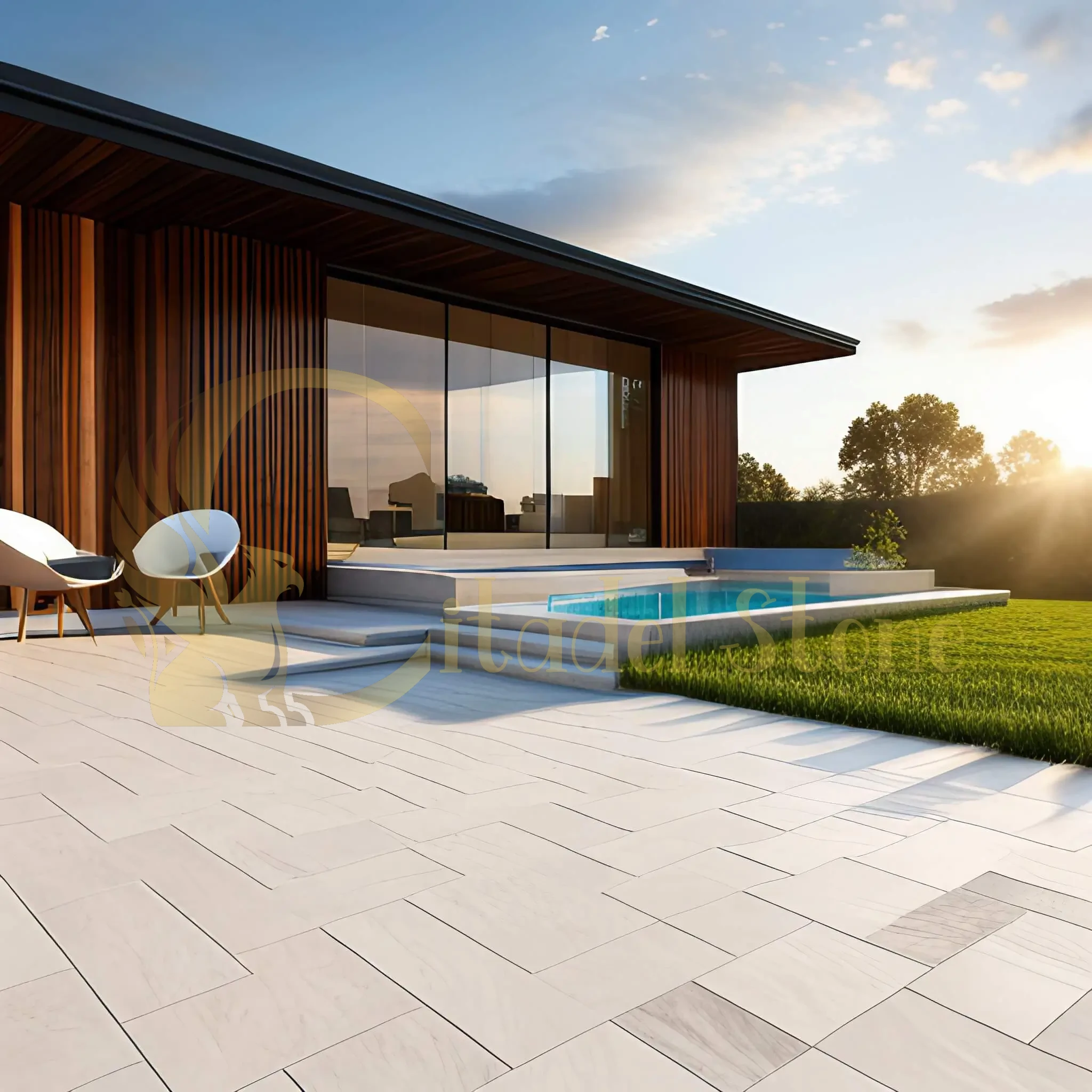 The 5 Best Heat-Resistant Natural Stones for Arizona Patios & Pool Decks