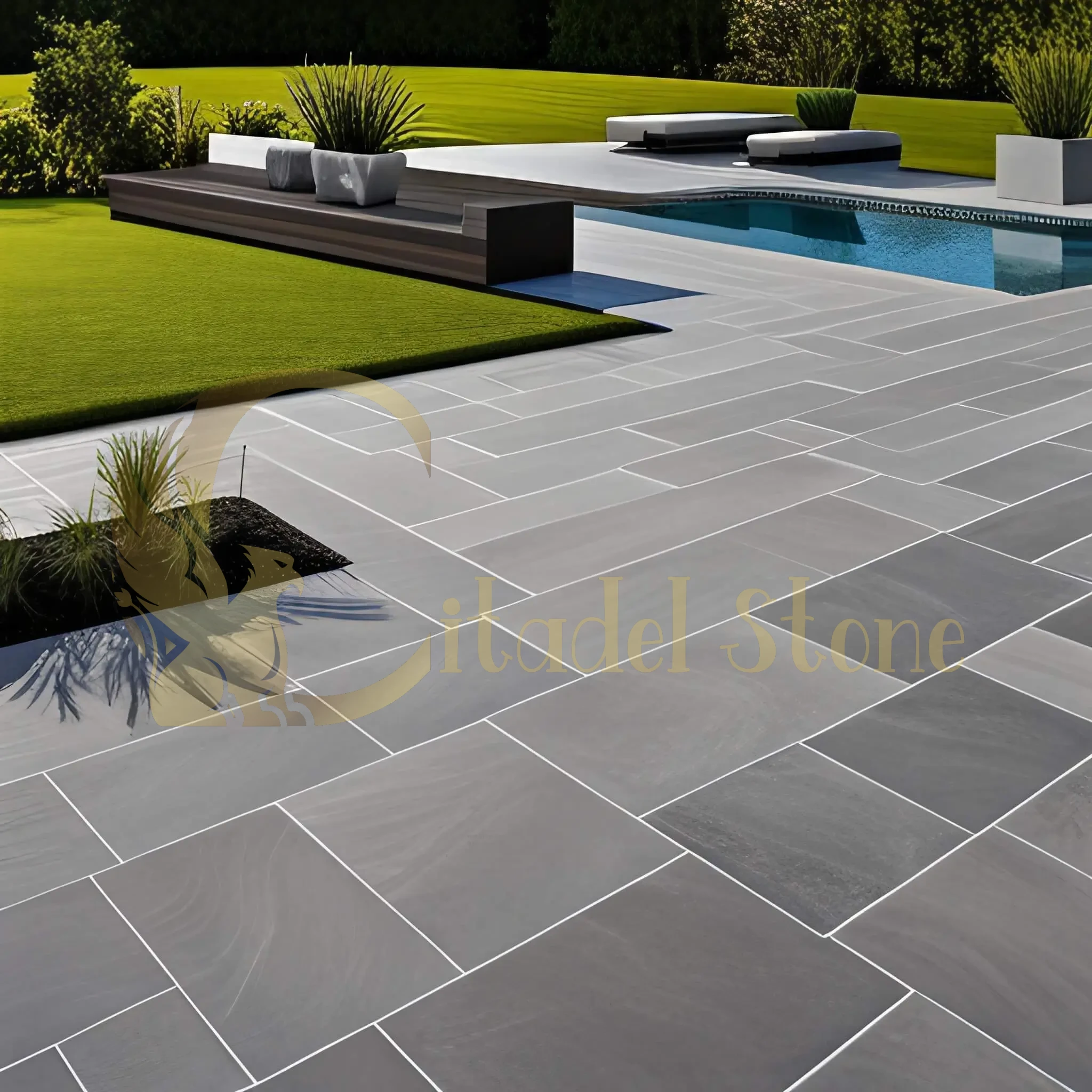 The Smarter Black Paver How Black Basalt Outperforms Granite in Slip Resistance & Durability