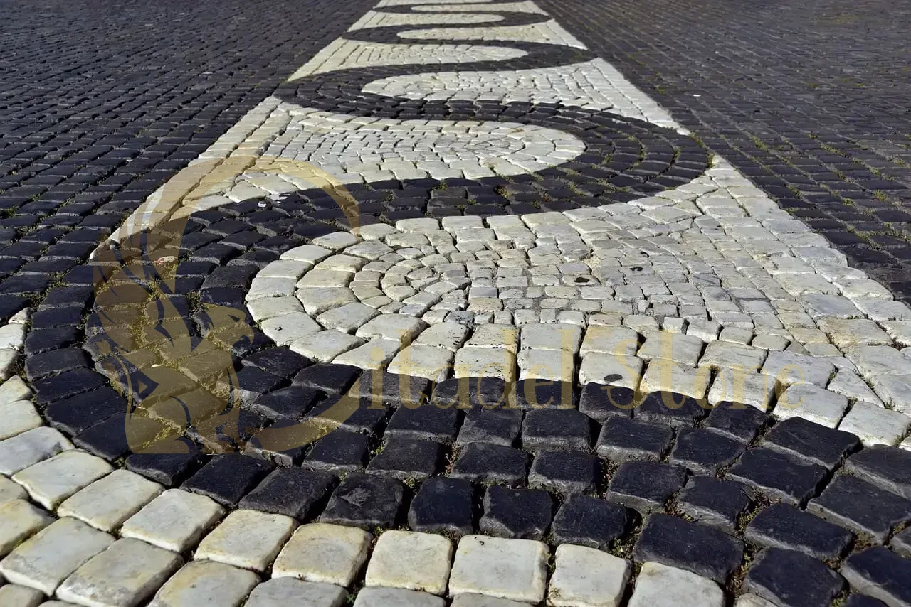 Tired of Speckled Granite The Consistent, Solid Color of Black Basalt Pavers