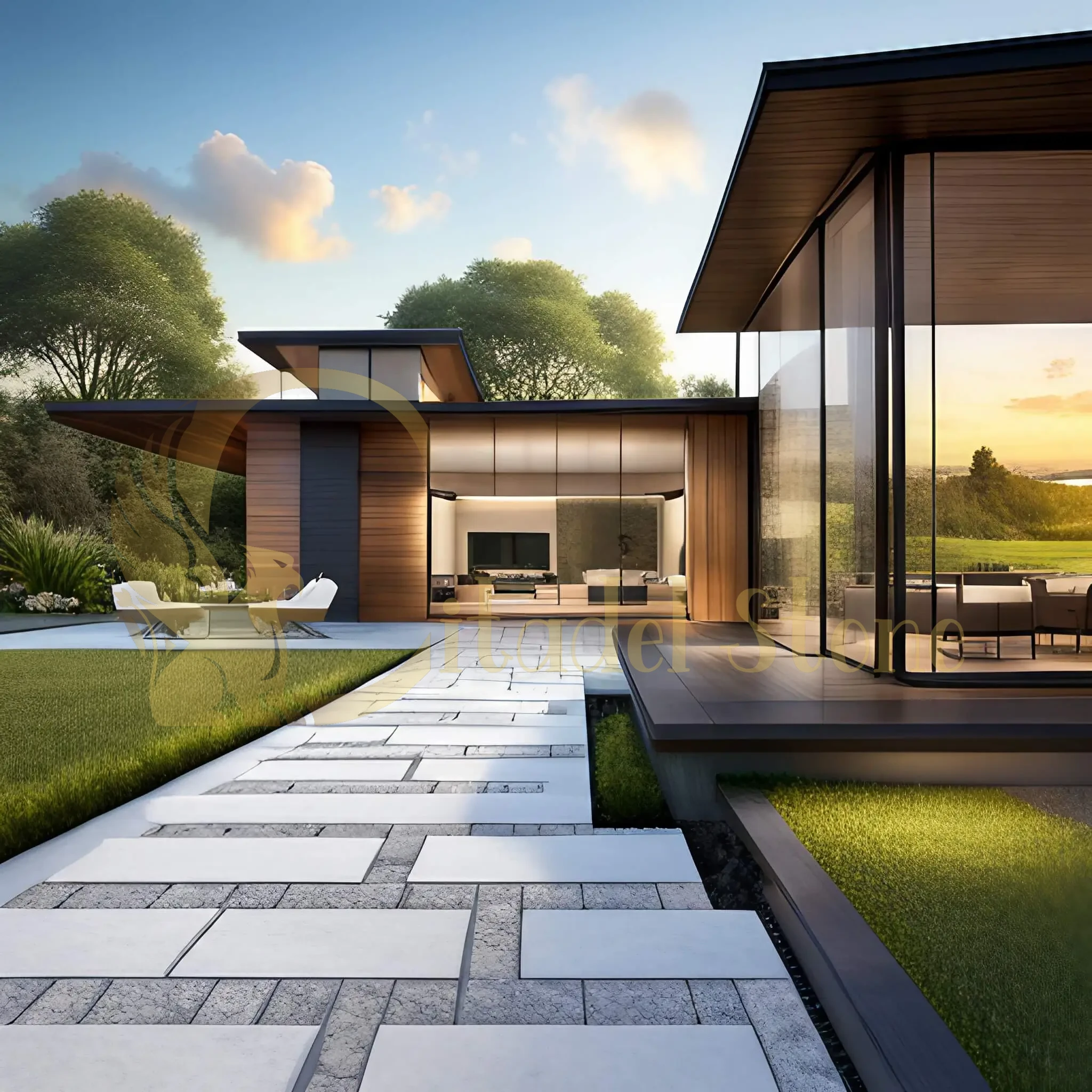 White Limestone Pavers vs. Concrete Pavers Durability & Cost Compared