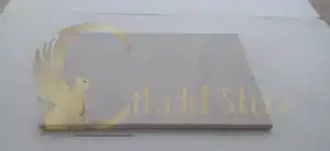 A perfectly clean white paver patio with stable, weed-free joints