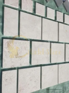 This image provides an aspirational visual outcome of using high-quality stone.