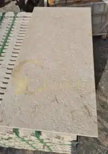 This image focuses on the aesthetic quality of the raw material.